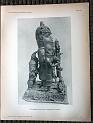 zz-lusc19,tafel 080 benin nigeria,bronze-figur-gruppe könig mit stein